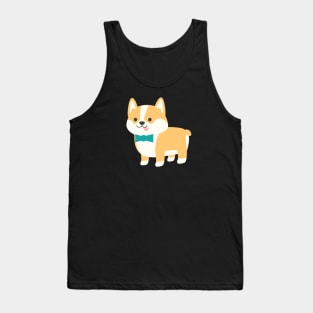 Formal Corgi Tank Top